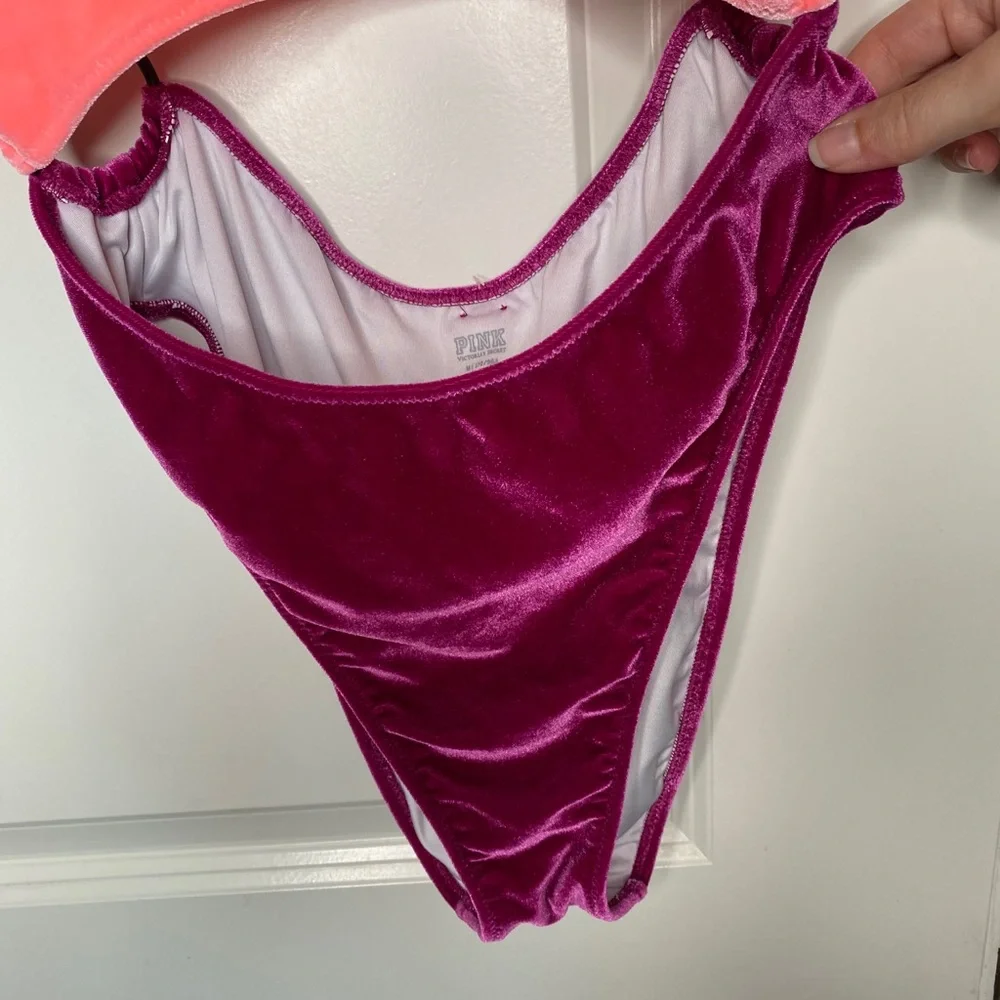 Victoria’s Secret PINK velvet swimsuit